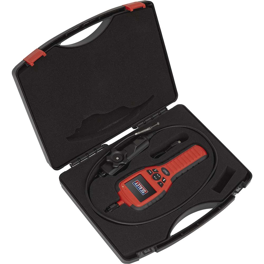 Image of Sealey VS8233A Articulated Video Borescope 6mm Inspection Camera