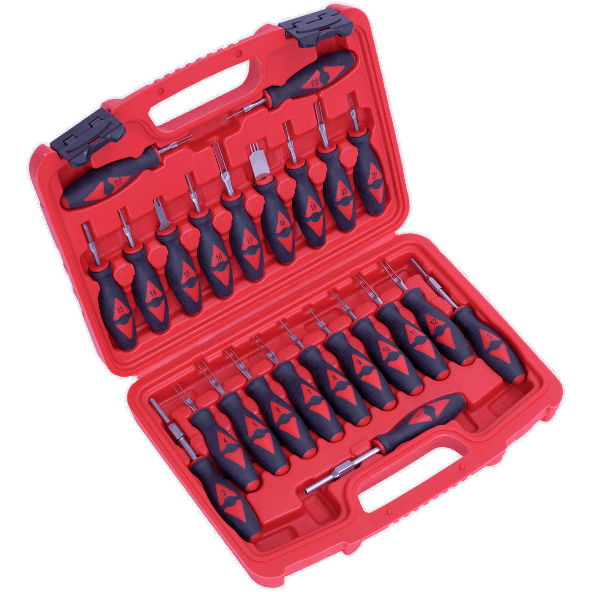 MENKEY Terminal Removal Tool Kit for Car 39 Pieces Wire Connector Pin Release Key Extractor Tools Set for Most Connector Terminal 