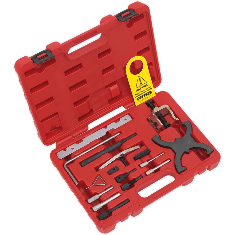 Sealey VSE5042A Diesel and Petrol Engine Timing Tool Combination Kit for Ford, PSA