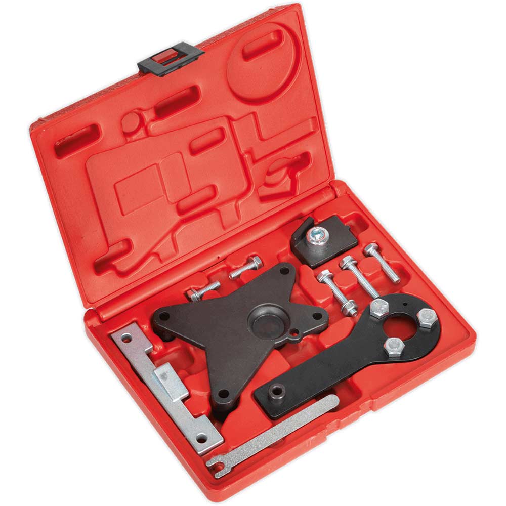 Sealey VSE5061 Petrol Engine Timing Tool Kit for Alfa Romeo, Fiat, Ford, Lancia 1.2, 1.4 8v in UK Specification