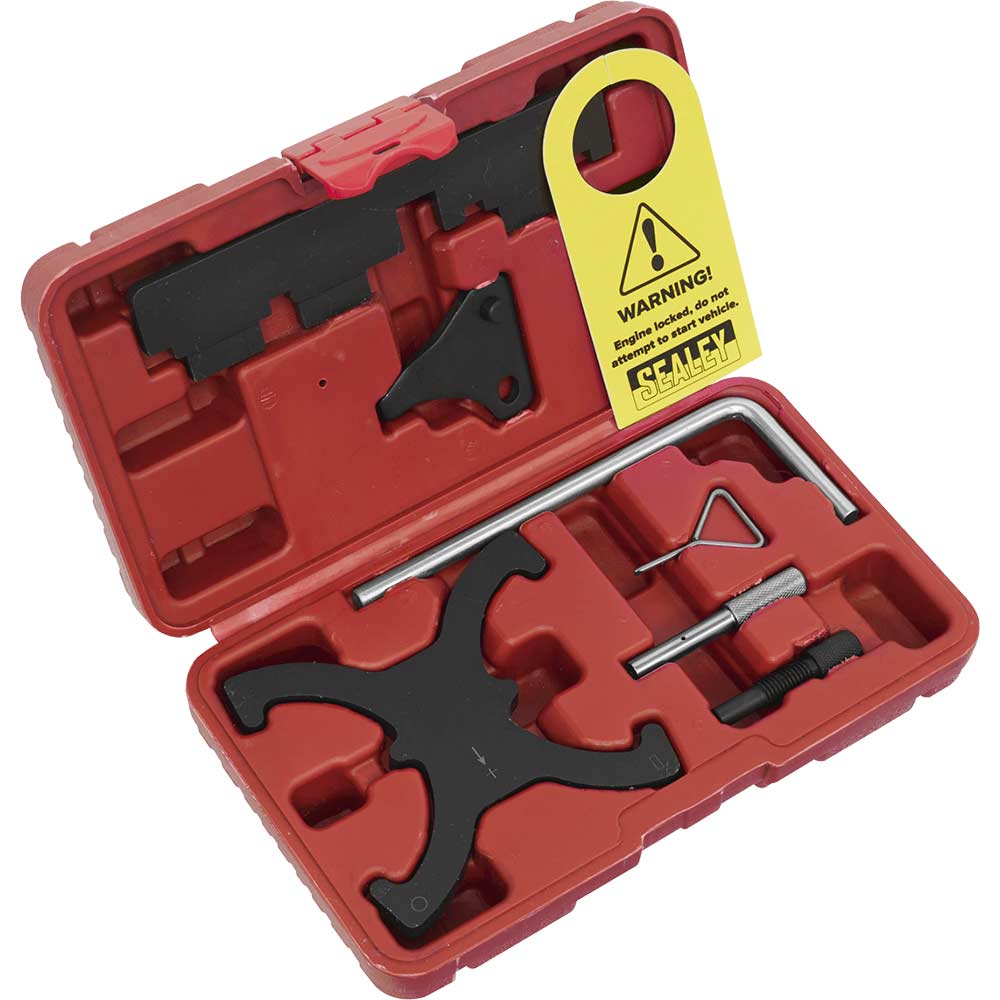Sealey VSE6560A Petrol Engine Timing Tool Kit for Ford, Volvo 1.6 EcoBoost and 2.0D/2.2D