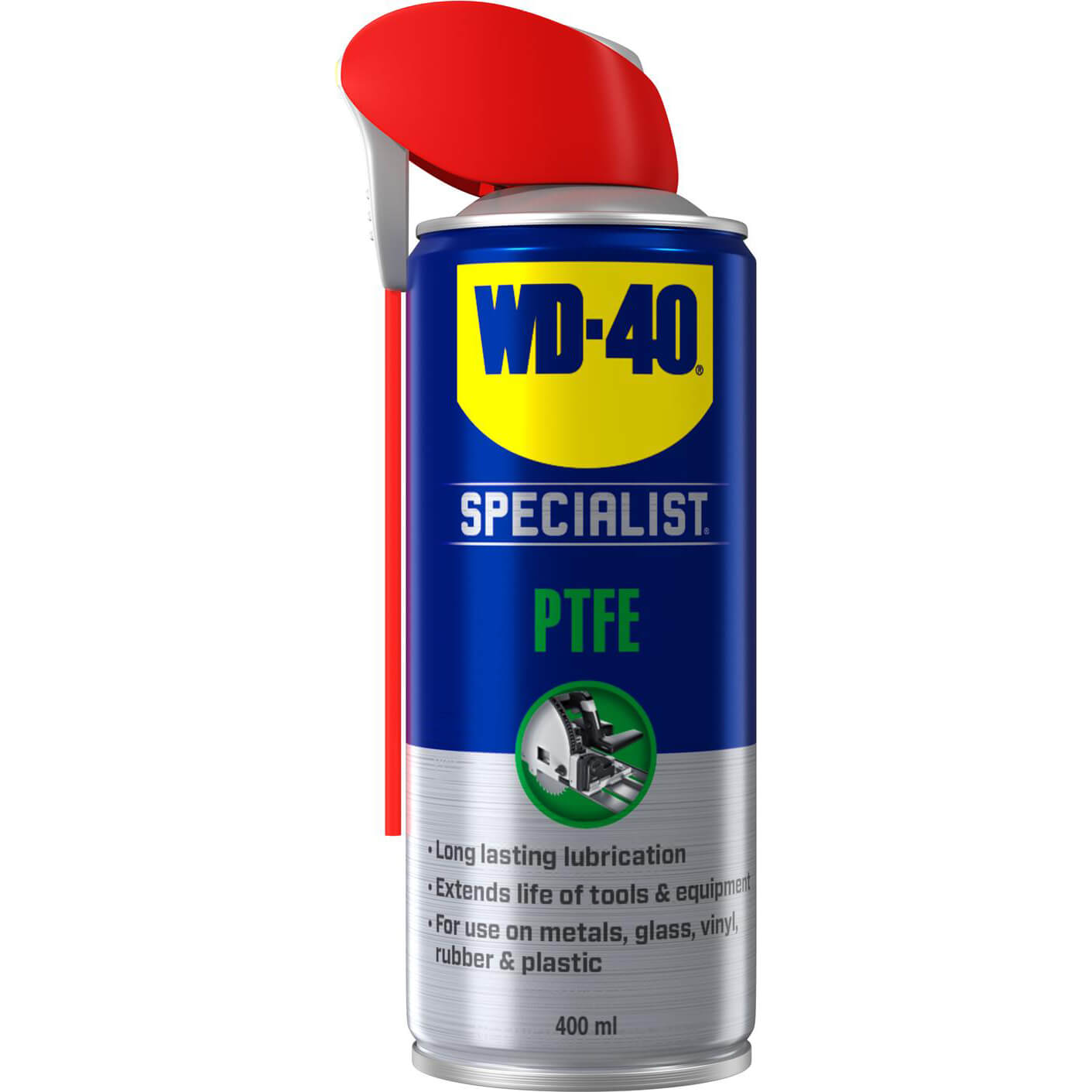 WD40 Specialist High Performance PTFE Lubricant Aerosol Spray 400ml