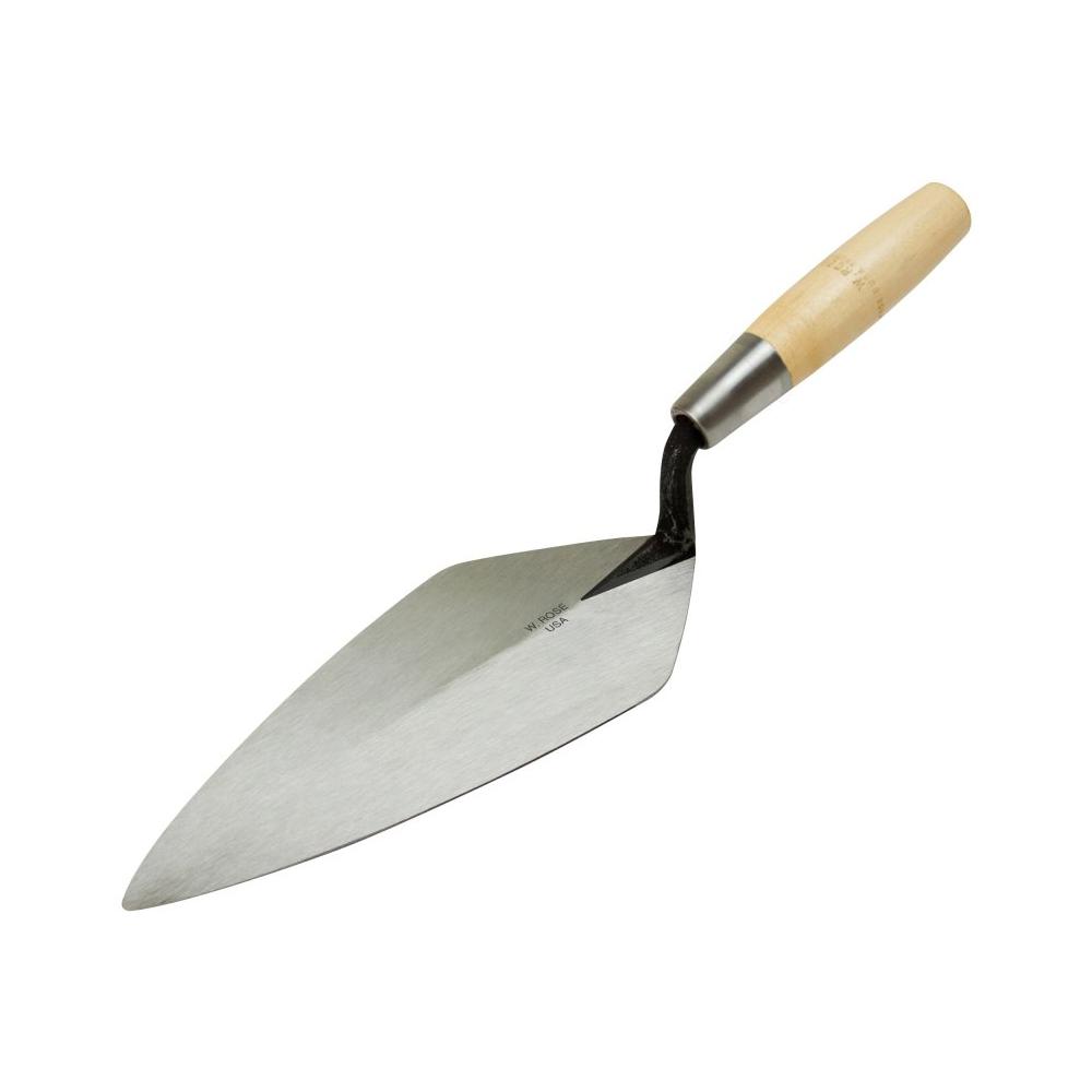 W.Rose Narrow London Brick Trowel Cork Handle