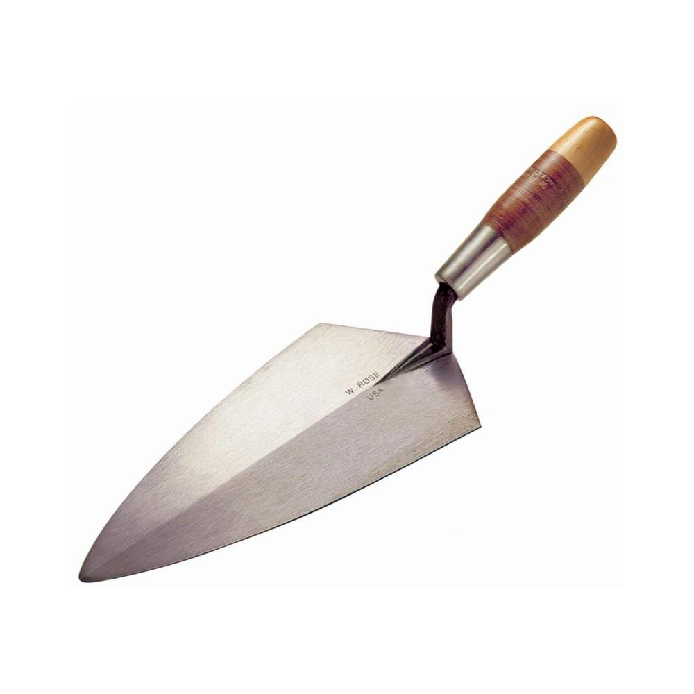 W.Rose Philadelphia Brick Trowel Leather Handle | Brick Trowels