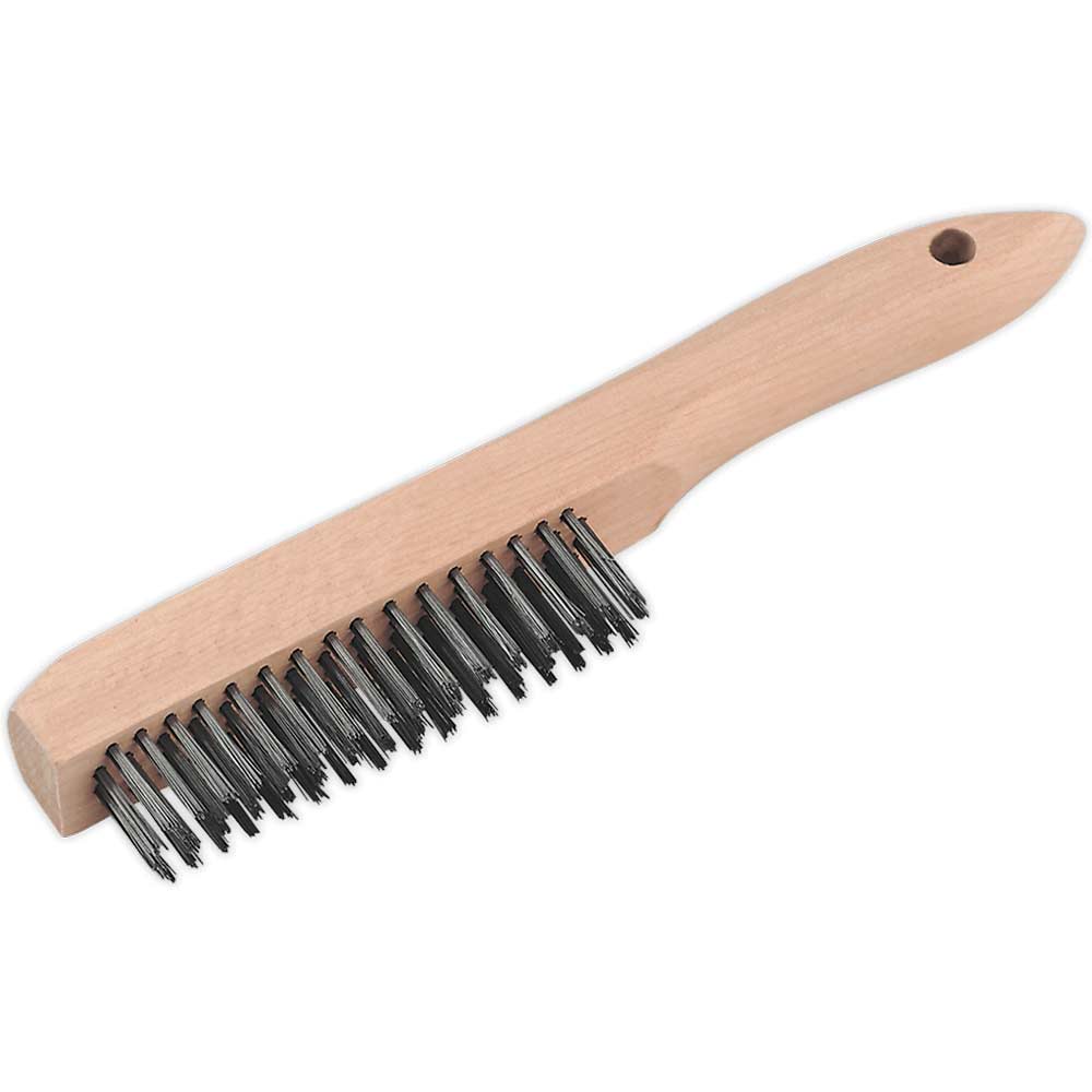 Sealey Wire Brush 4 Rows