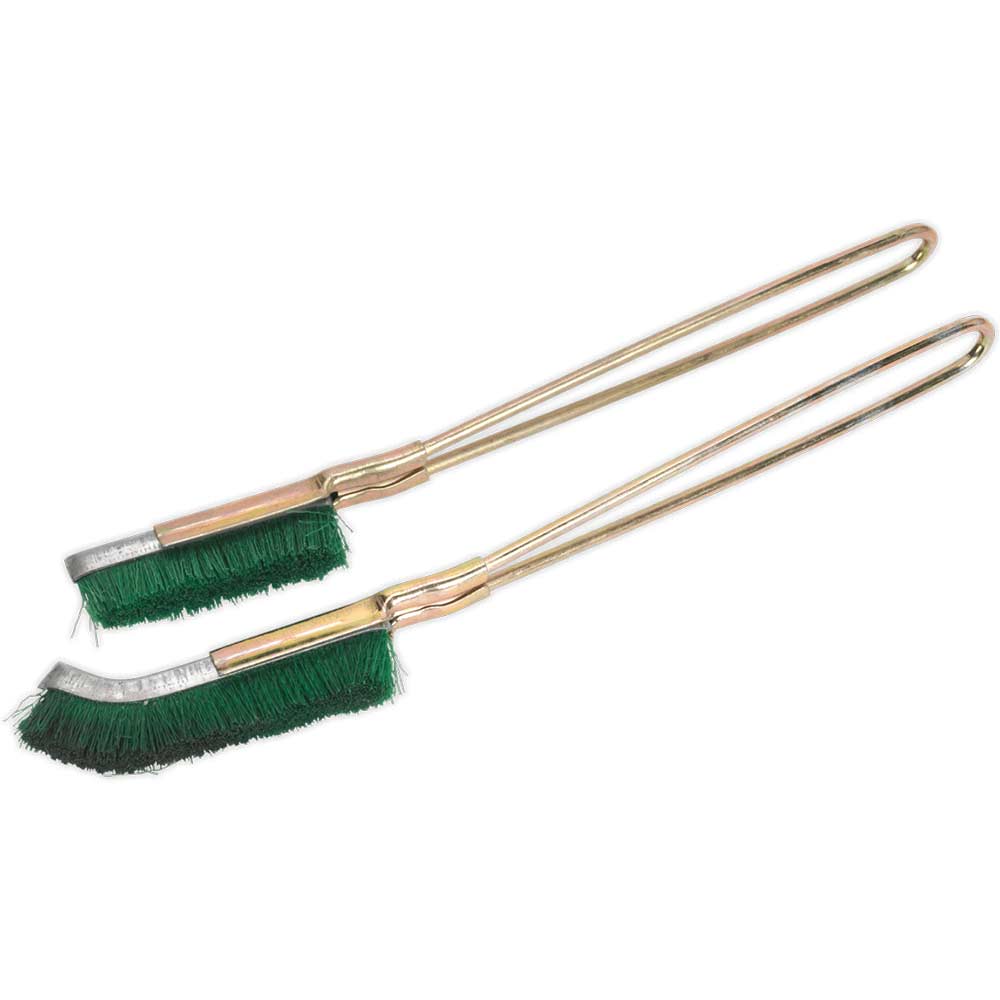 Sealey 2 Piece Nylon Hand Brush Set