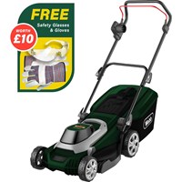 Webb WEER37RR Classic Electric Rotary Lawnmower with Rear Roller 370mm