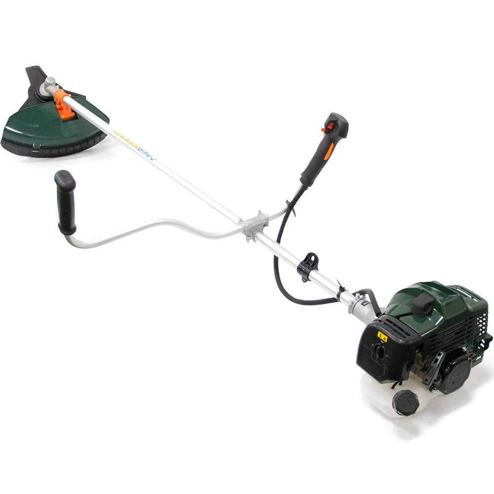 Image of Webb WEBC33 Petrol Brush Cutter and Line Trimmer 250mm FREE Garden Gloves & Safety Glasses Worth £6.90