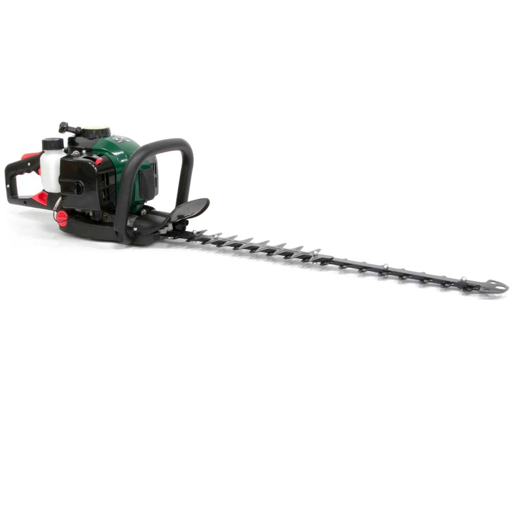 Image of Webb WEHC600 Petrol Hedge Trimmer 560mm FREE Lubricant, Safety Glasses & Gloves Worth £10.99