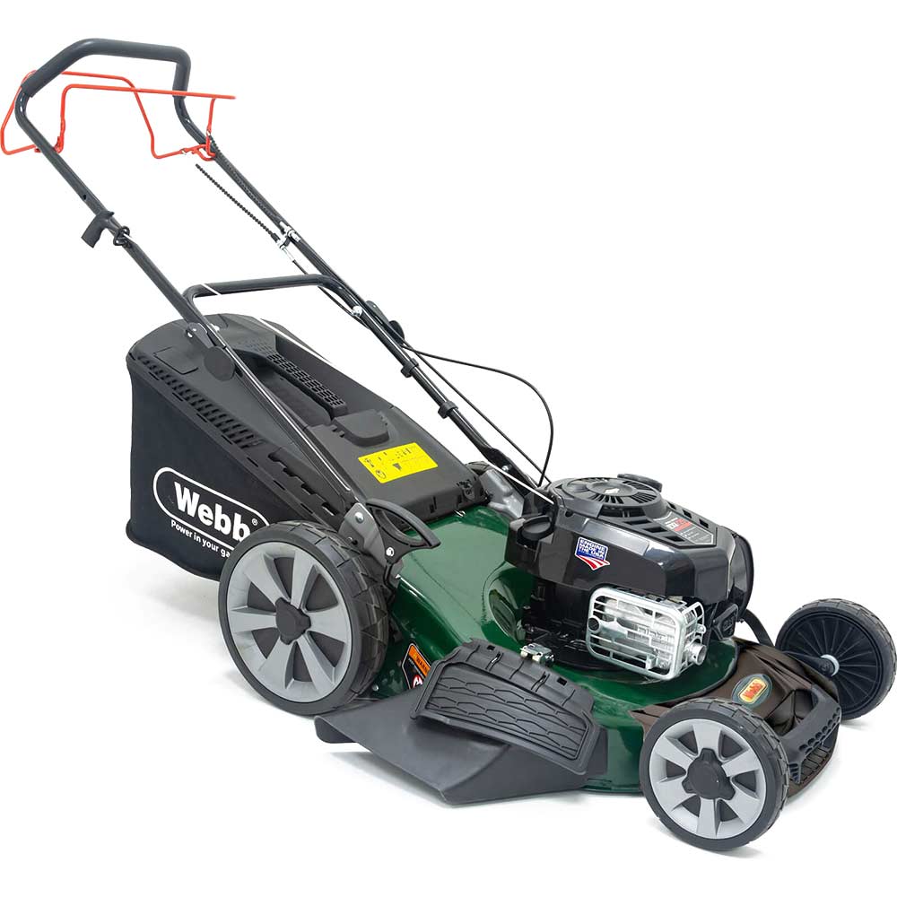 Image of Webb Supreme WER21HW4 Self Propelled Petrol Rotary Lawnmower 530mm