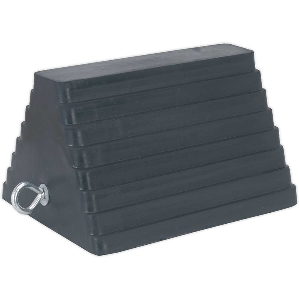Sealey Rubber Wheel Chock 4.3kg Pack of 1