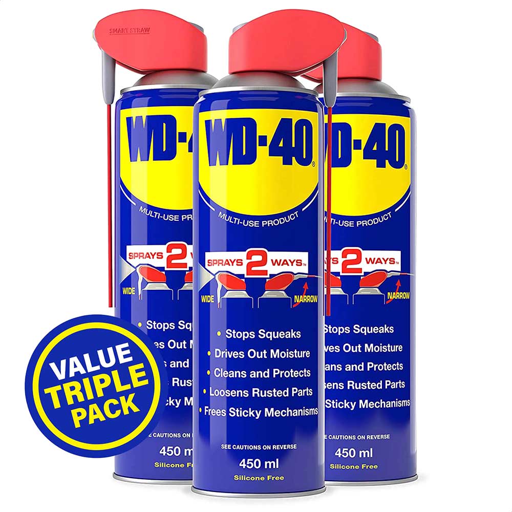 Image of WD40 Multi Purpose Smart Straw Aerosol Triple Pack