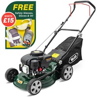 Webb WER410HP Classic Petrol Rotary Lawnmower 410mm