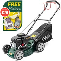 Webb WER410SP Classic Self Propelled Petrol Rotary Lawnmower 410mm