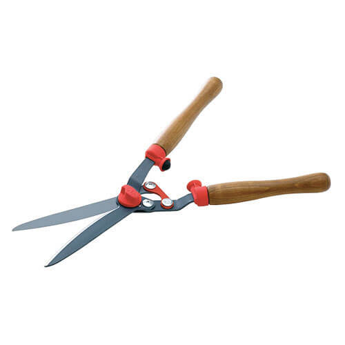 Image of Wolf Garten HSG Traditional Wooden Handle Hedge Shears