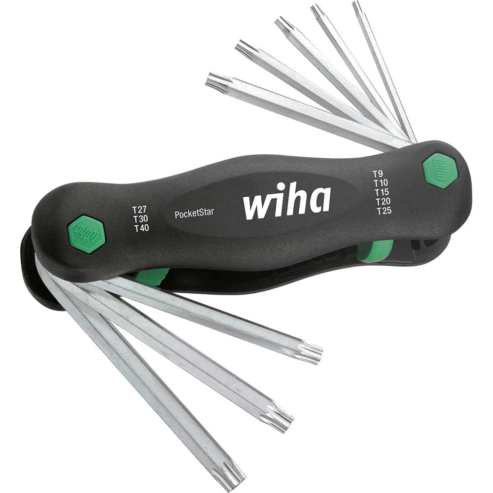 Click to view product details and reviews for Wiha Pocketstar 8 Piece Torx Key Set.