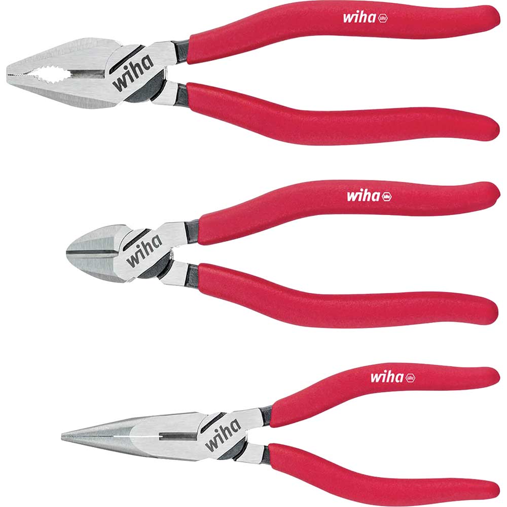 Photos - Pliers Wiha Classic 3 Piece Plier Set 26850 