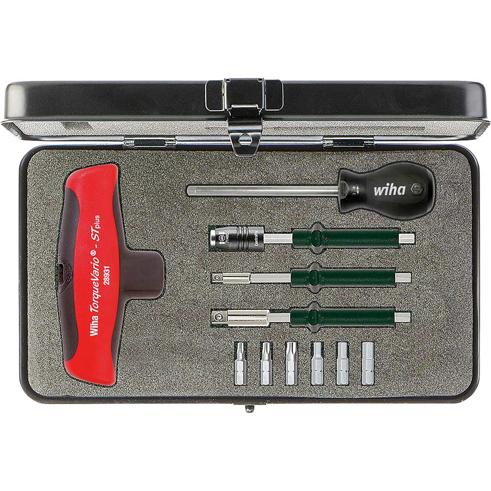 Wiha TorqueVario-ST T Handle Torque Screwdriver Set 5Nm - 14Nm