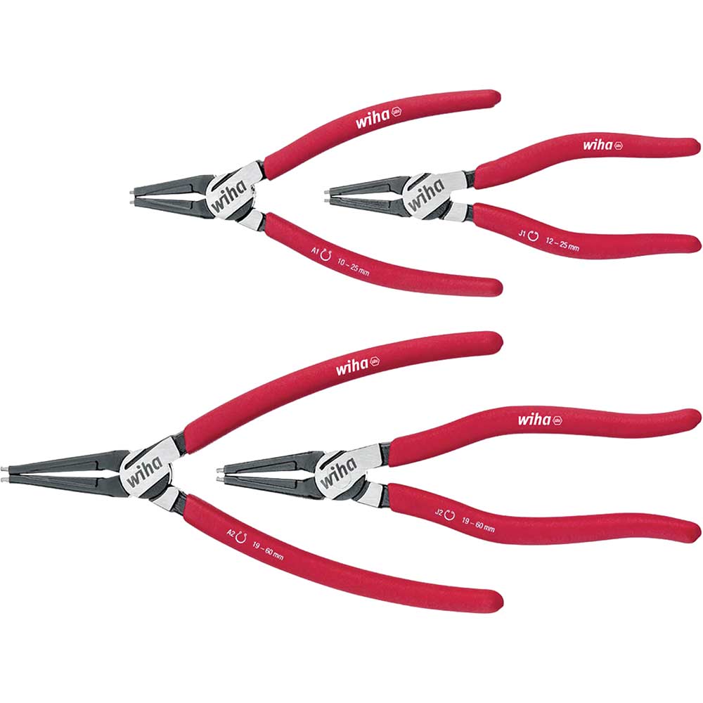 Photos - Pliers Wiha Classic 4 Piece Magictips Circlip  Set 34708 