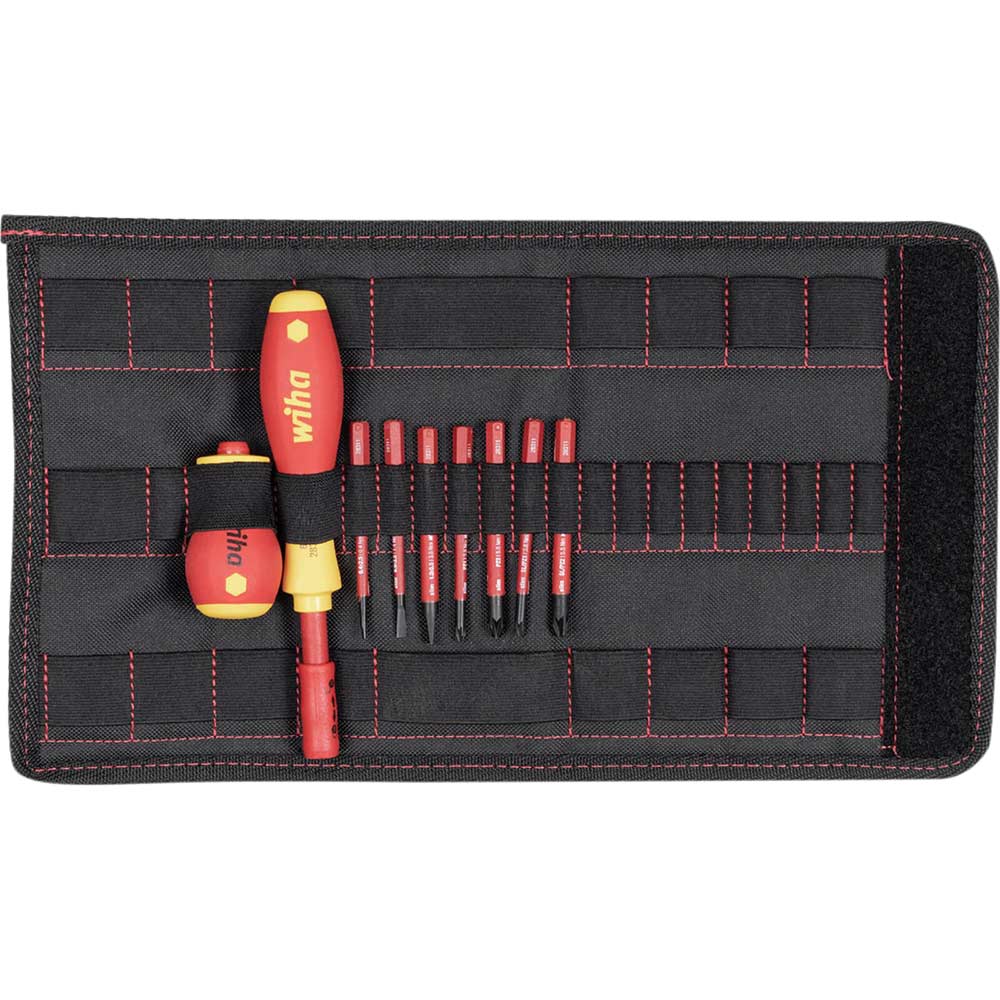 Photos - Screwdriver Wiha 10 Piece VDE Softfinish Slimvario  Set 41233 