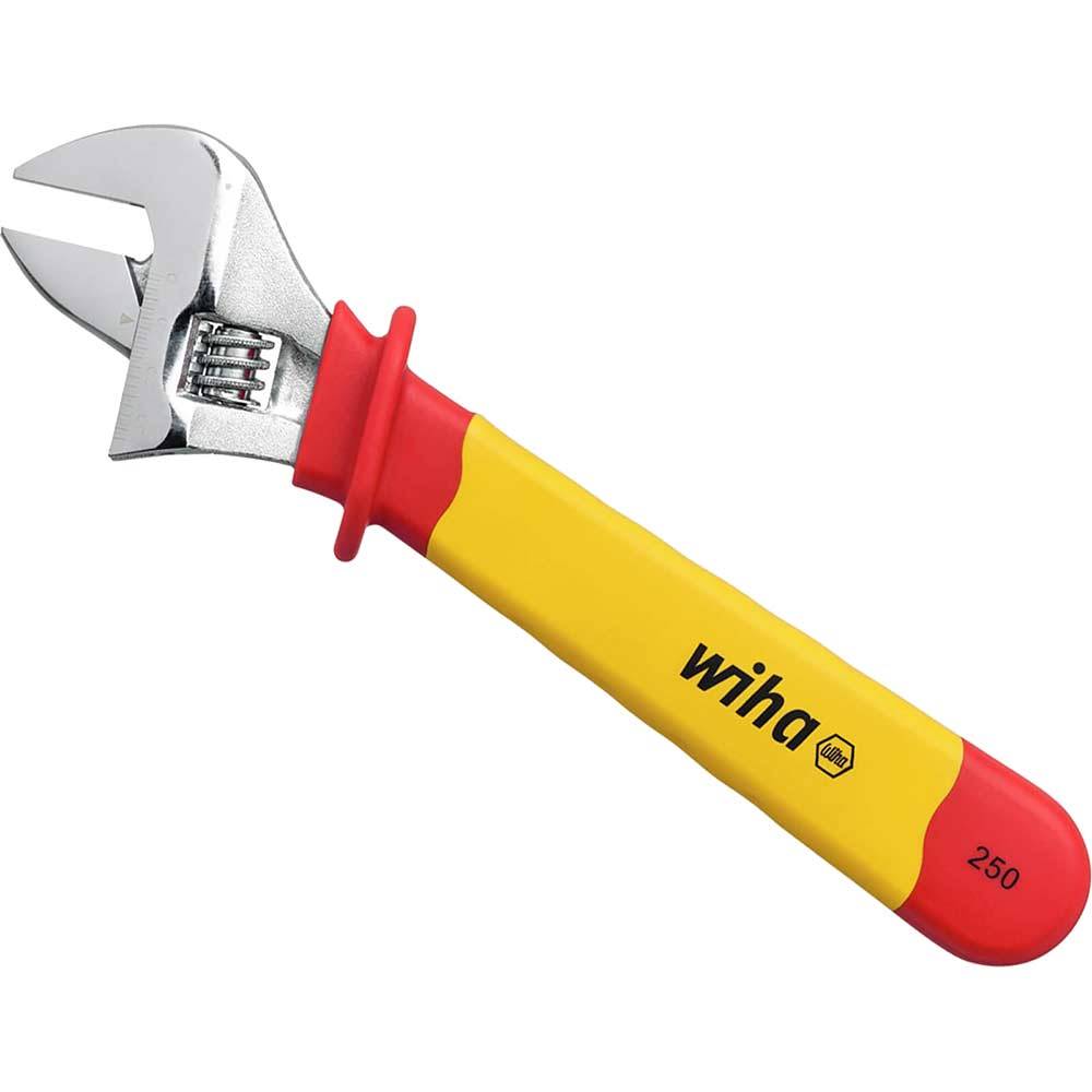 Wiha VDE Insulated Adjustable Spanner 250mm