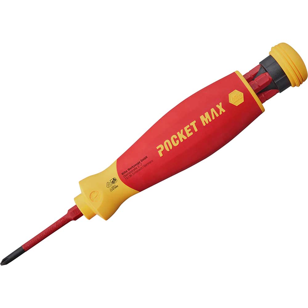 Photos - Screwdriver Wiha Pocketmax VDE Insulated  Set 45296 