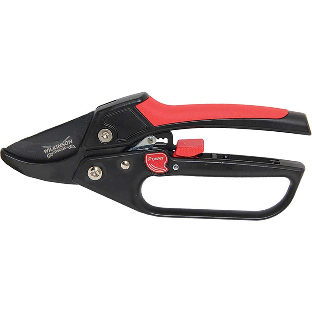 Wilkinson Sword Comfort Grip Ratchet Anvil Pruners