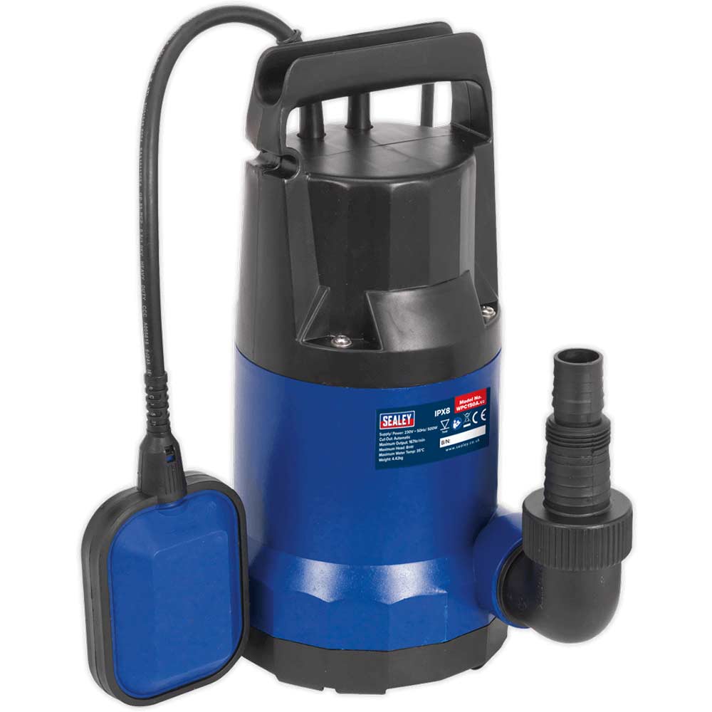 Sealey WPC150A Submersible Clean Water Pump 240v