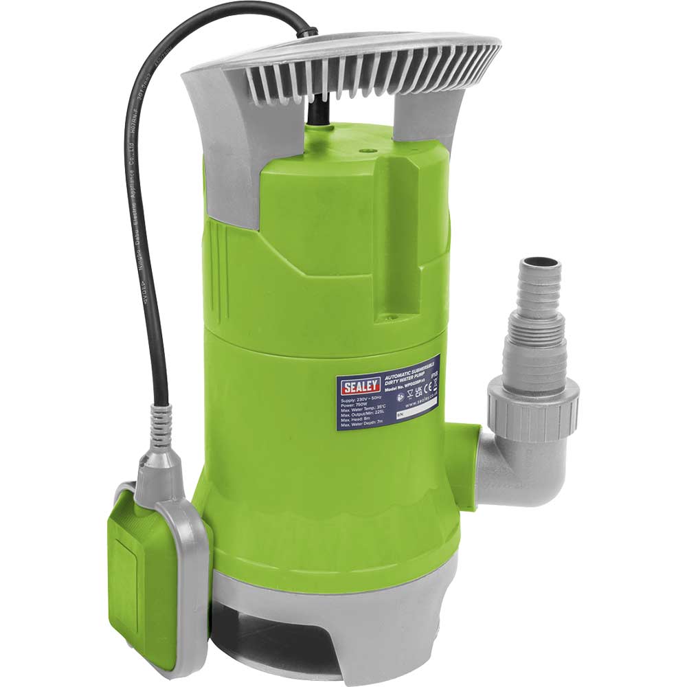 Sealey WPD235P Submersible Dirty Water Pump 240v