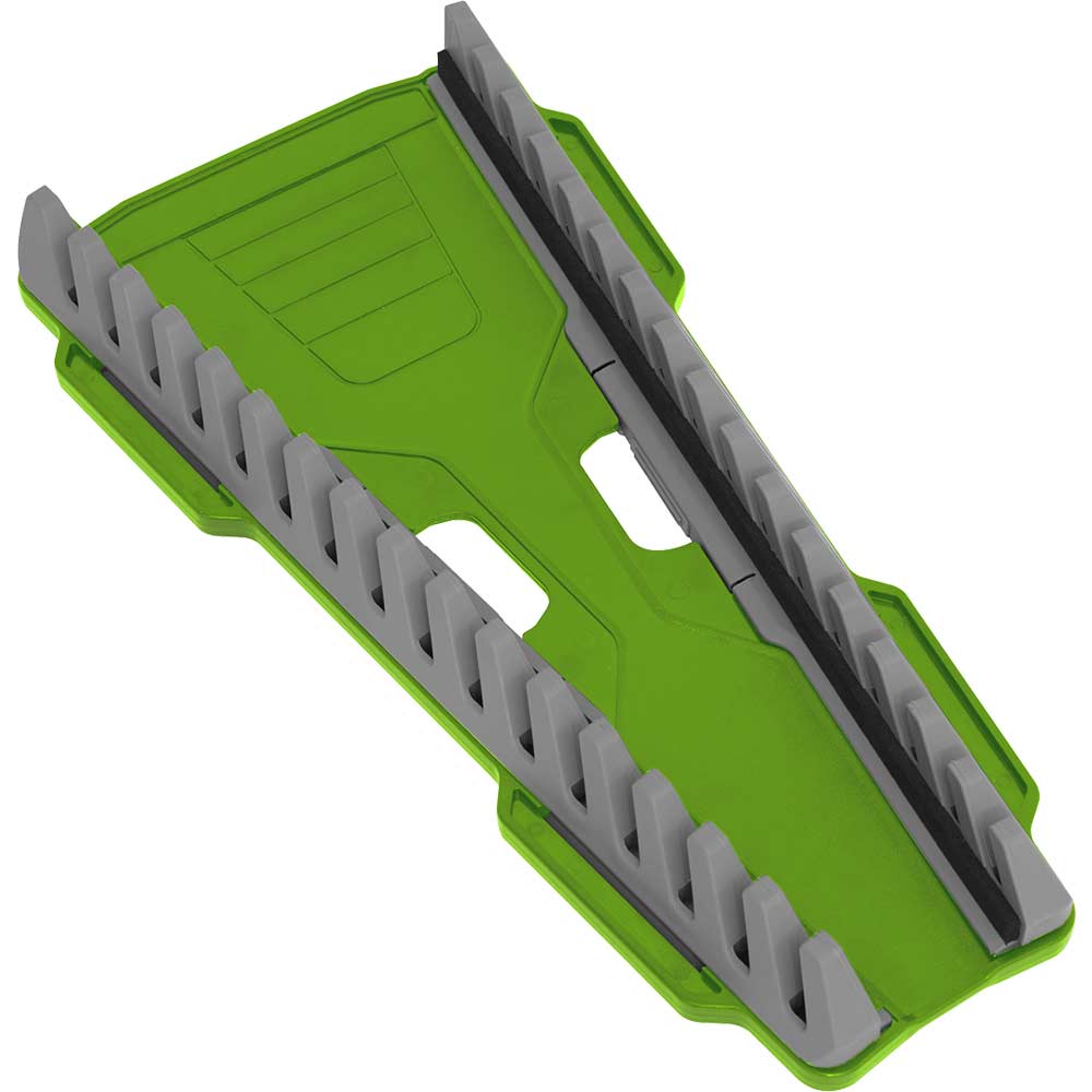 Image of Sealey WR11HV Hi Vis Reversible Spanner Rack for 16 Spanners