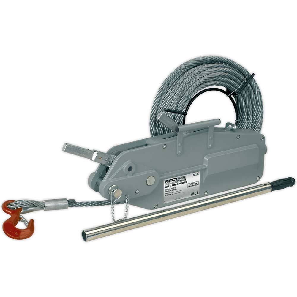 Sealey Wire Rope Puller 3200Kg