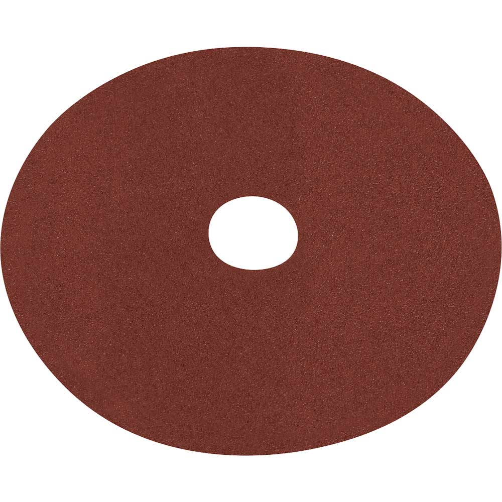 Photos - Abrasive Wheel / Belt Sealey Aluminium Oxide Fibre Backed Sanding Disc 125mm 60g Pack of 25 WSD560 