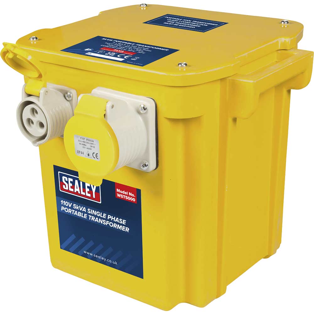 Sealey Portable Site Transformer 240v to 110v 5Kva 110v