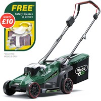 Webb WEV20LM33 20v Cordless Brushless Rotary Lawnmower 330mm