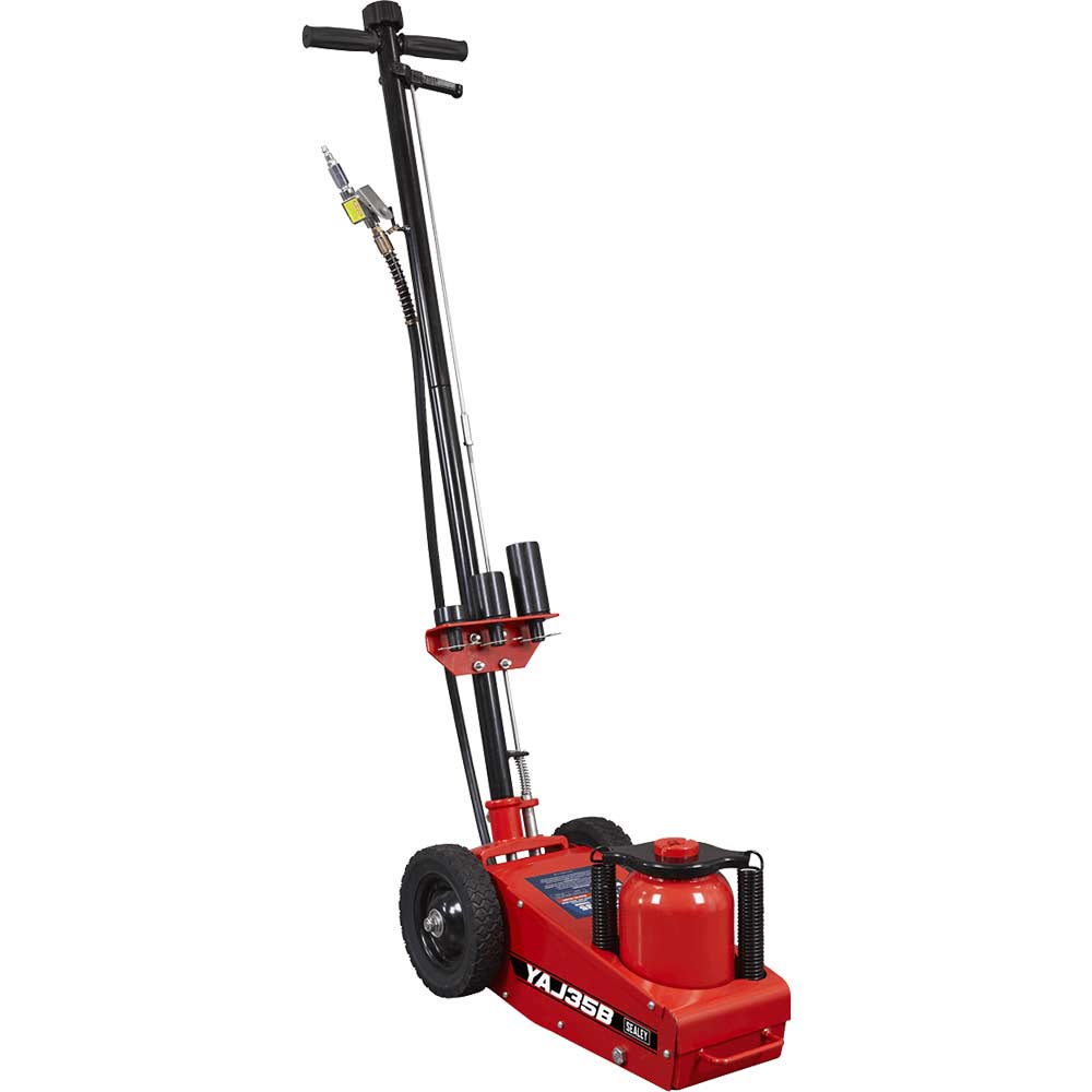 Sealey Air Operated Single Stage Trolley Jack 35 Tonne