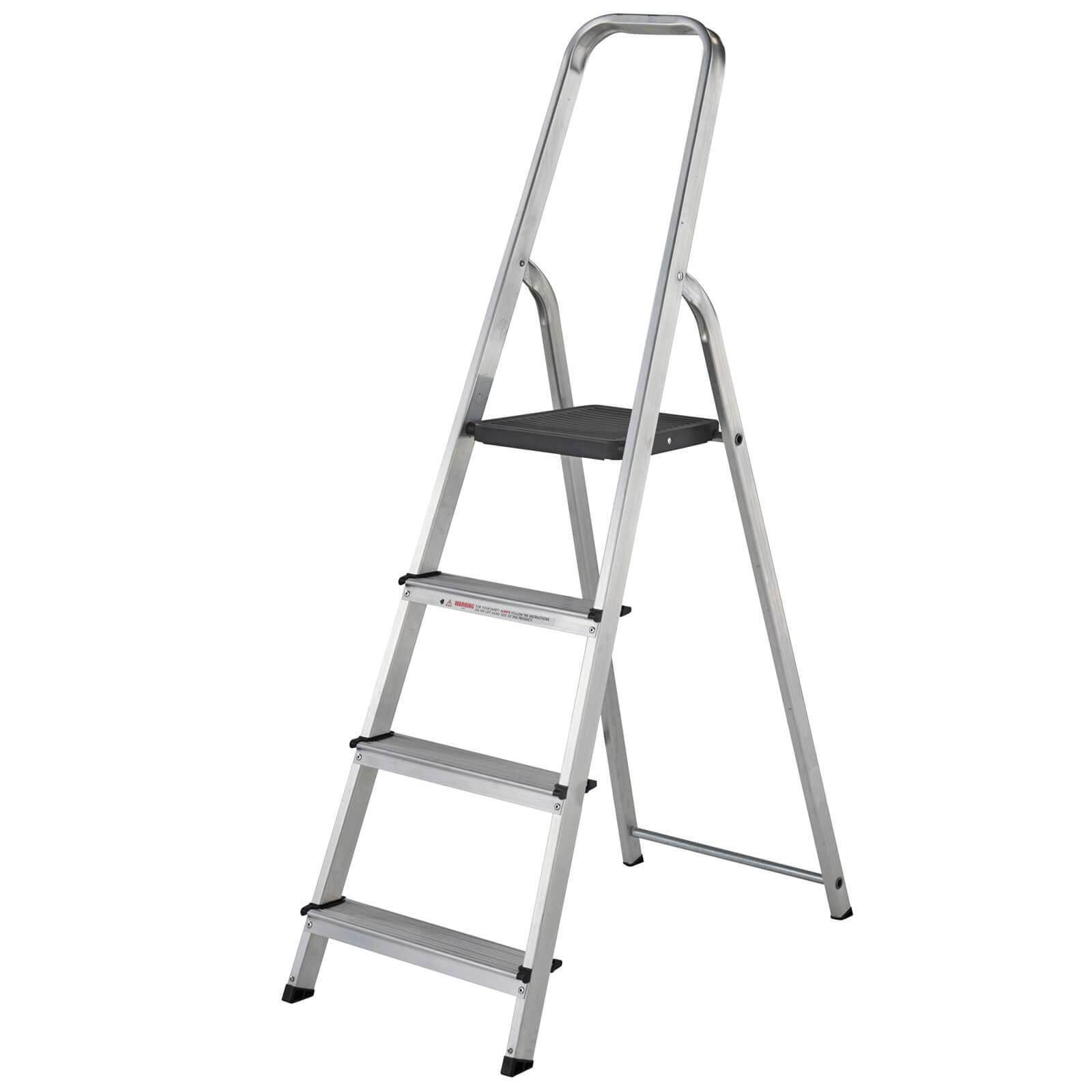 Image of Werner Atlas High Handrail Step Ladder 4