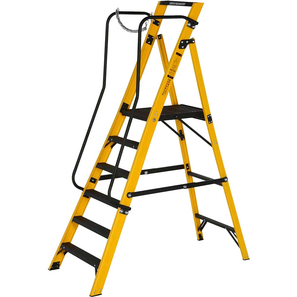 Photos - Ladder Werner MEGASTEP Fibreglass Step  6 30090618 