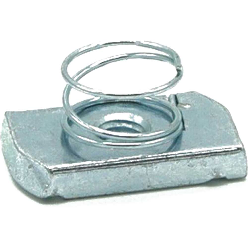 Sirius Metal Channel Nuts Short Spring BZP M6
