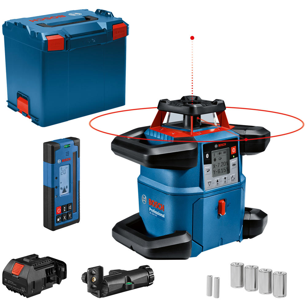 Image of Bosch GRL 600 CHV 18v Cordless Professional Rotary Laser No Batteries No Charger Case