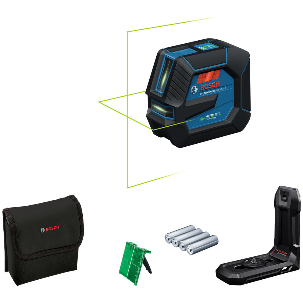 Image of Bosch GLL 20-22 G Professional Line Laser Level No Batteries No Battery Charger No Case