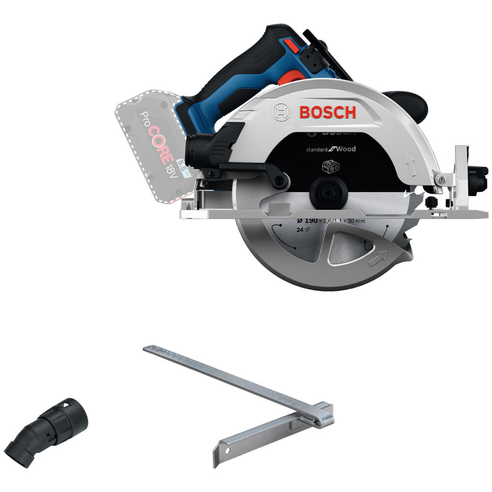 Image of Bosch GKS 18V-68-2 18v Cordless Brushless Circular Saw 190mm No Batteries No Charger No Case