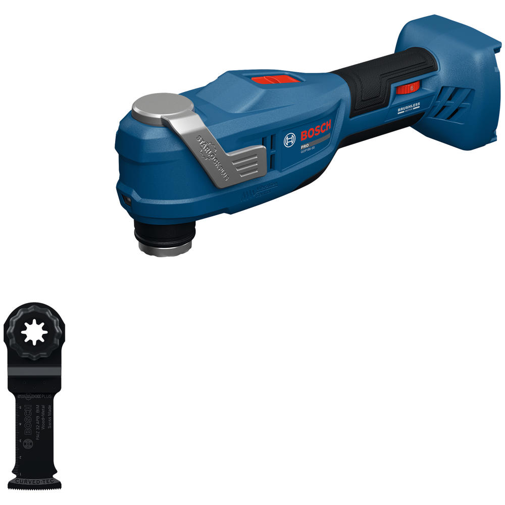 Image of Bosch GOP 18V-30 18v Cordless Brushless Starlock Oscillating Multi Tool No Batteries No Charger No Case