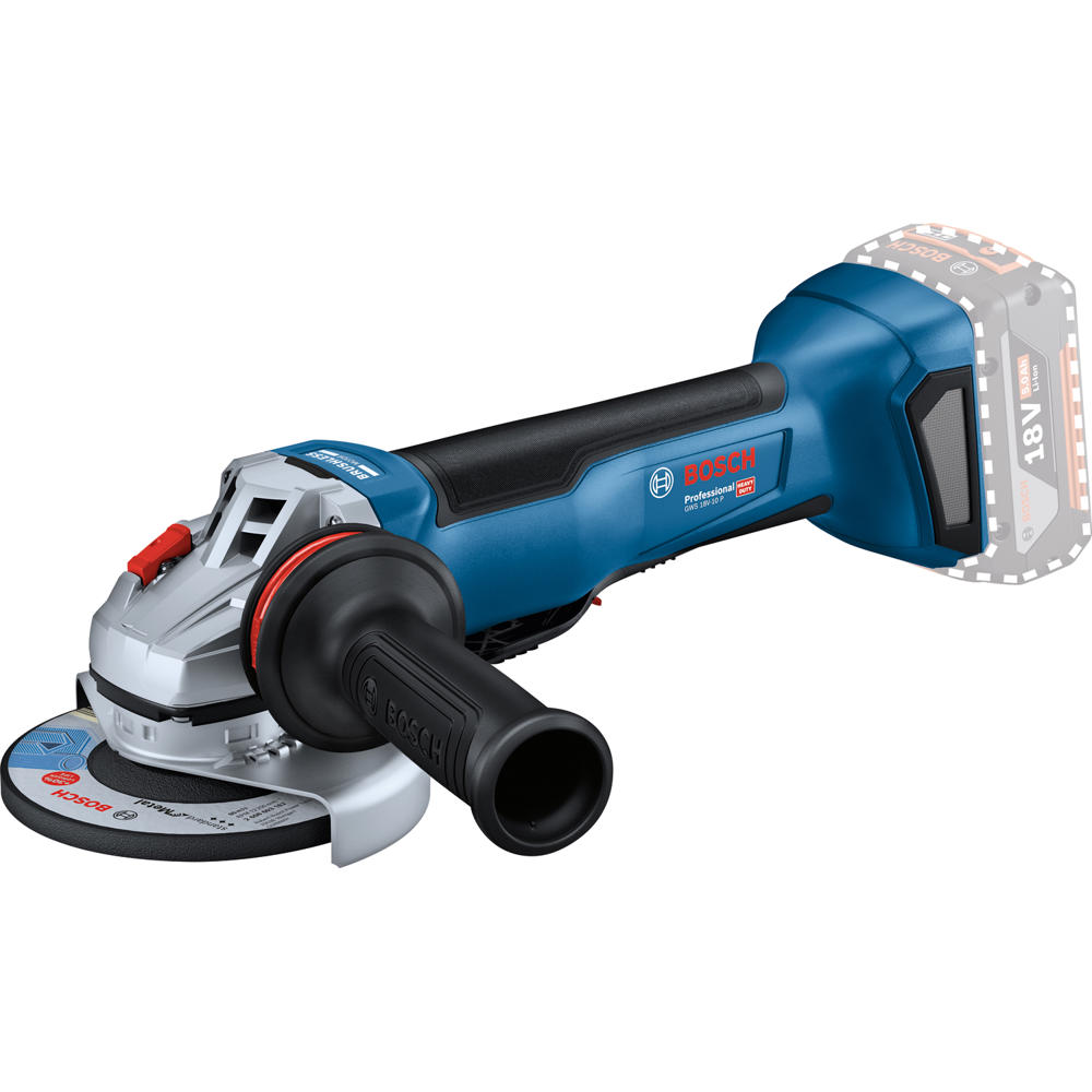 Image of Bosch GWS 18V-10 P 18v Cordless Brushless Angle Grinder 125mm No Batteries No Charger No Case
