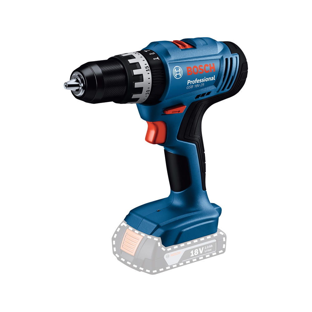 Image of Bosch GSB 18V-25 18v Cordless Combi Drill No Batteries No Charger No Case
