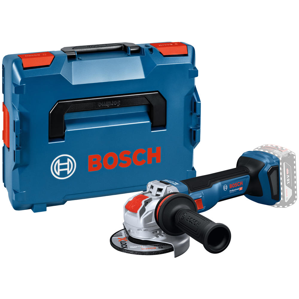 Image of Bosch GWX 18V-11 S 18v Cordless X Lock Angle Grinder 125mm No Batteries No Charger Case