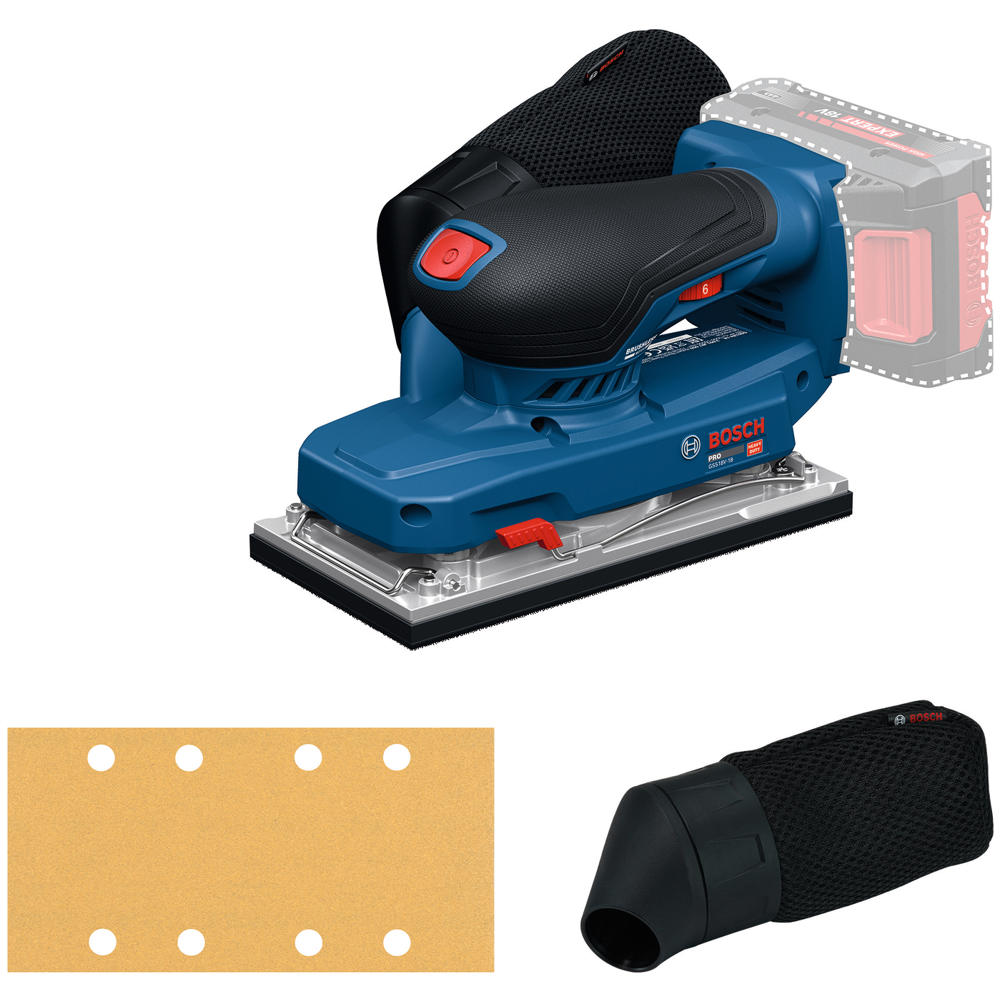 Image of Bosch GSS 18V-18 18v Cordless Brushless Orbital Sheet Sander No Batteries No Charger No Case
