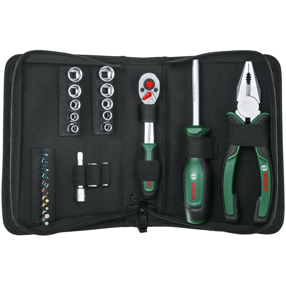 Bosch Mobility 26 Piece DIY Hand Tool Kit