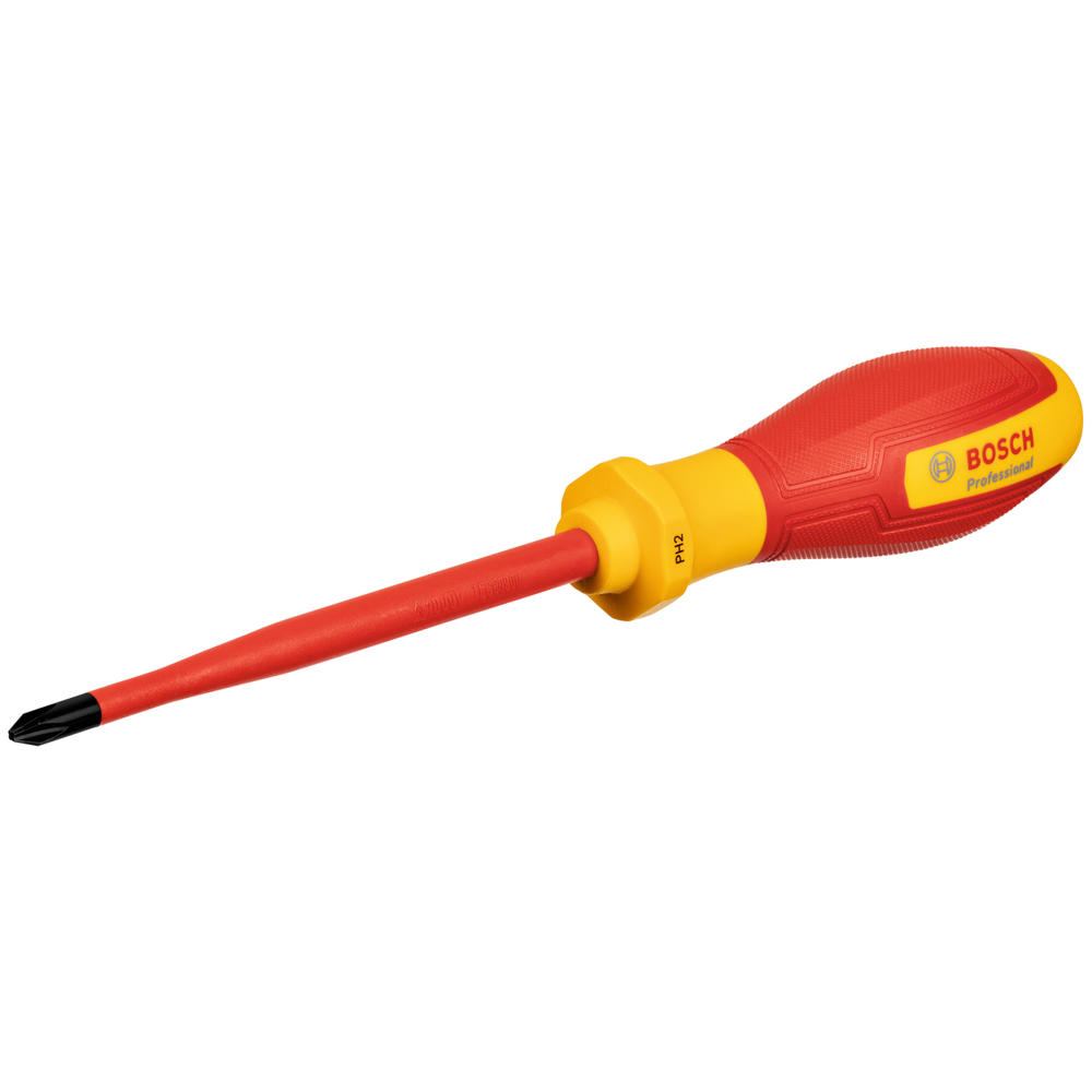 Image of Bosch Professional VDE Insulated Phillips Screwdriver PH2 125mm