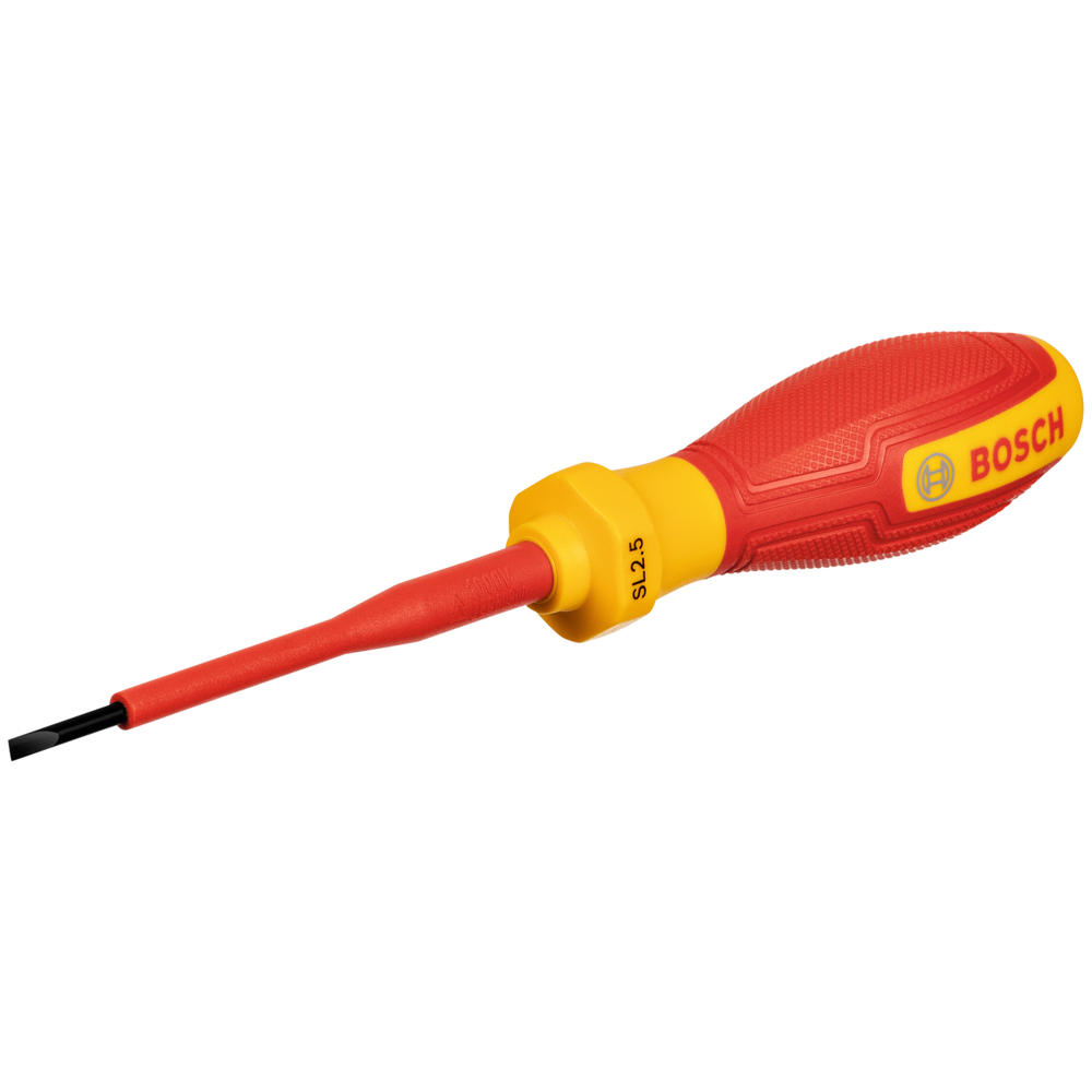 Bosch Professional VDE Insulated Slotted Screwdriver 5.5mm 100mm