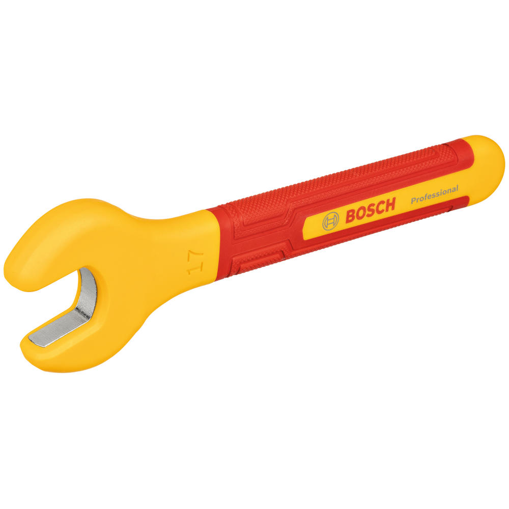 Image of Bosch Professional VDE Insulated Open End Spanner 17mm